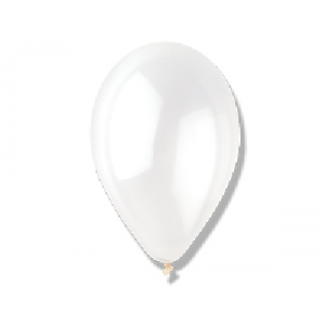 Воздушный шар 12"(30см) круглый кристалл GEMAR прозрачный (00 Transparent), шт