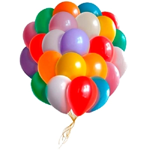 Воздушный шар с гелием 10"/(Акция)